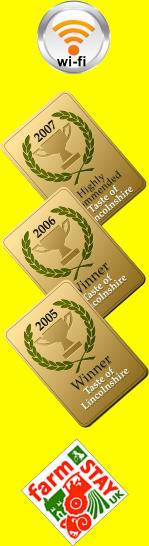 wi-fi 2007  Highly Commended  Taste of Lincolnshire 2006  Winner  Taste of Lincolnshire 2005  Winner  Taste of Lincolnshire